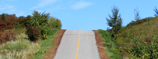 Route de Saint-Sévère